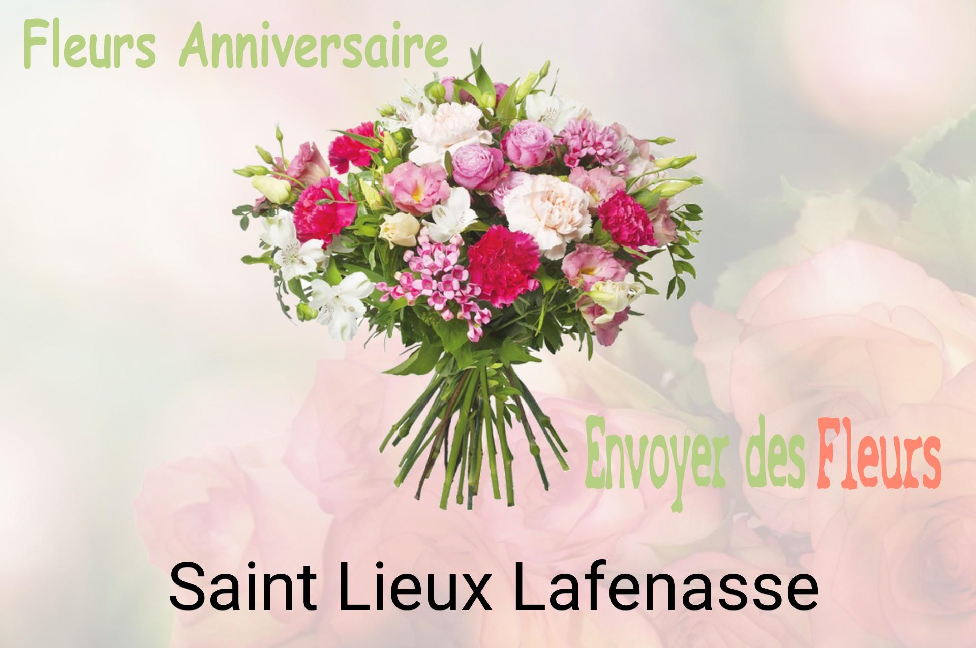 Bouquet de fleurs d’anniversaire livré à Saint-Lieux-Lafenasse