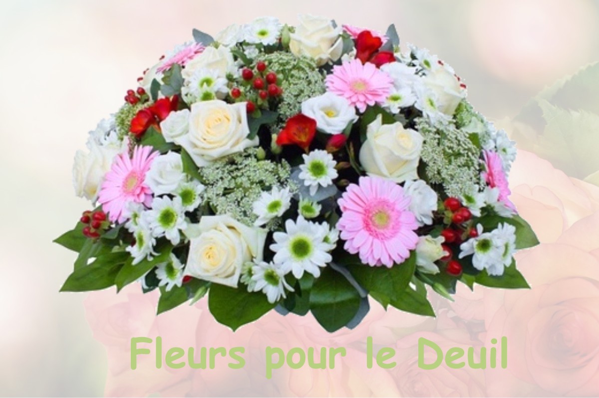 fleurs deuil SAINT-LIEUX-LAFENASSE